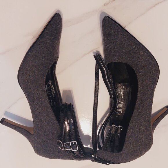 Dark gray pumps - Picture 4 of 6